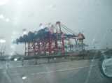 Cranes in Hamburg harbour