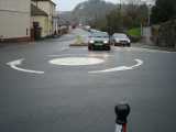 Torridge Hill mini-roundabout